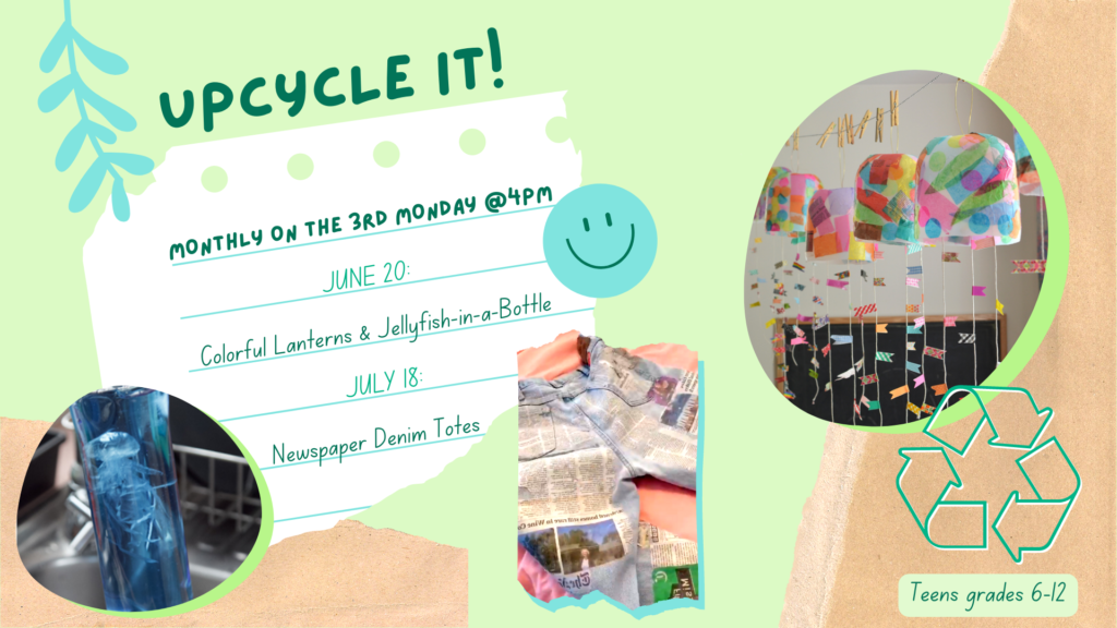 June & July SLP 2022 Upcycle It!