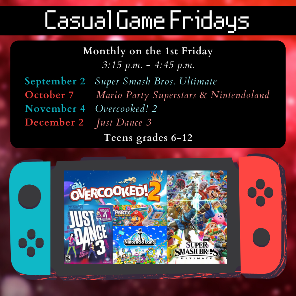 Fall 2022 Casual Game Fridays